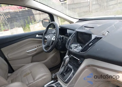 2013 Ford C-Max Hybrid Sel из США, поврежденный, VIN 1FADP5BU4DL512607